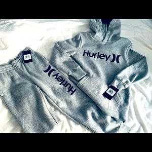 Hurley Fleece Jogger Sweatshirt & Pants US S